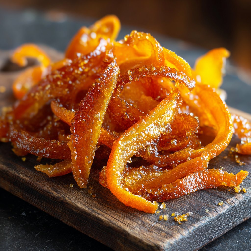 Candied Orange Peel Homemade Treats