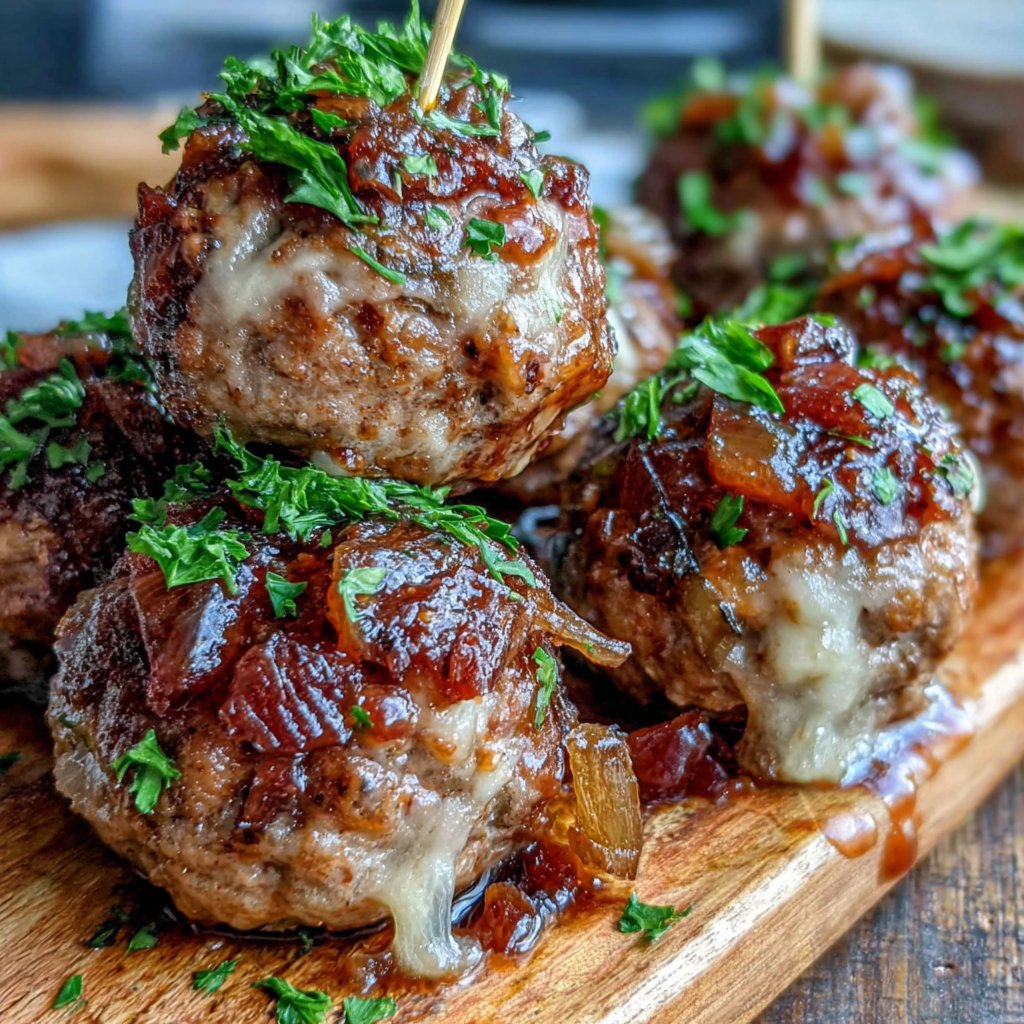Barbecue Hamburger Meatballs