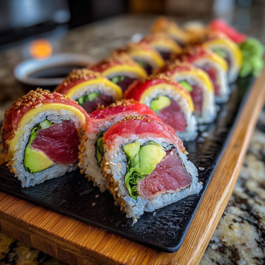 Global Japanese Sushi Rolls