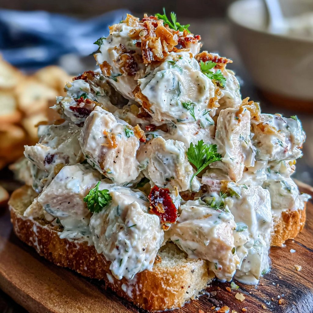 Yogurt Curry Chicken Salad