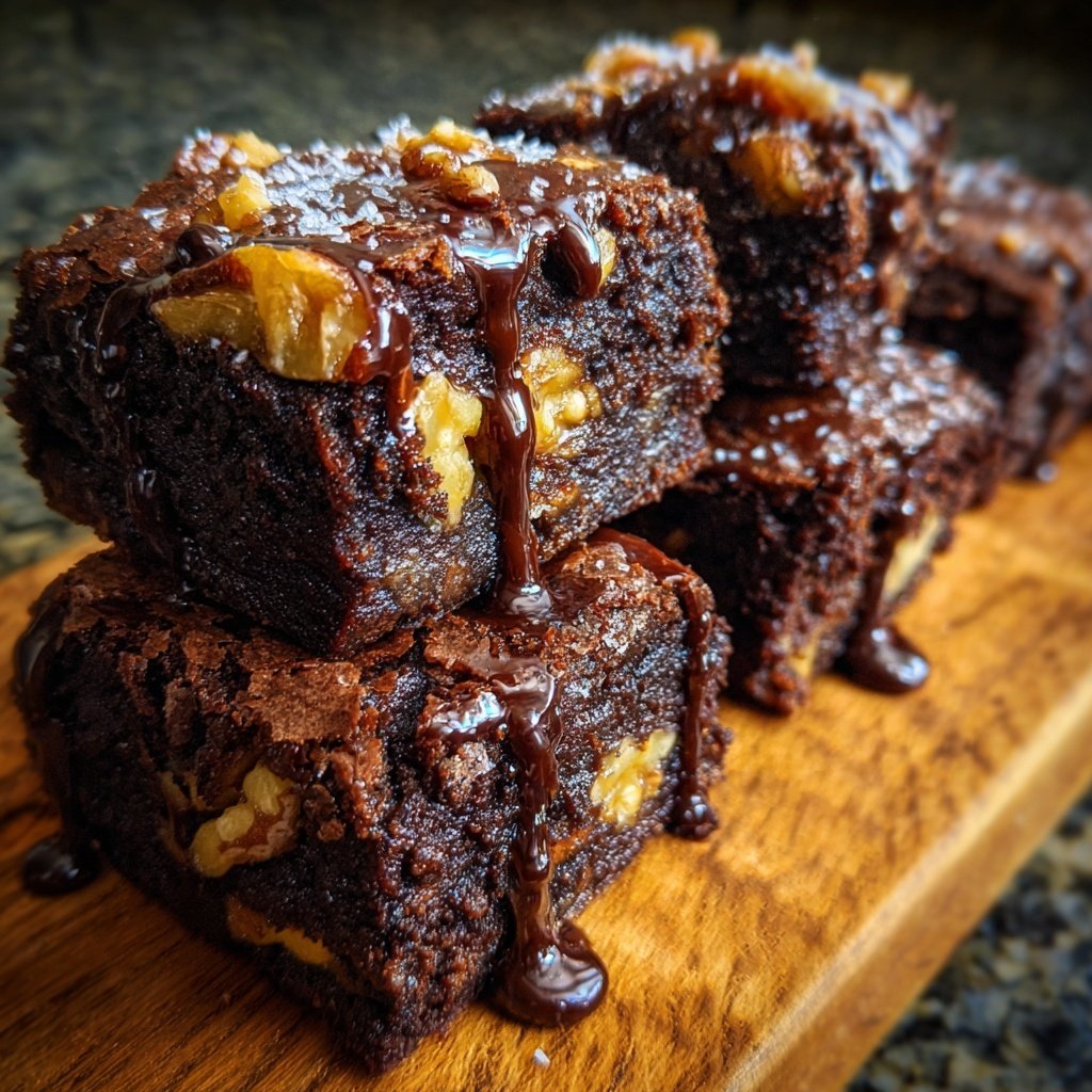Dessert Chocolate Fudge Brownies