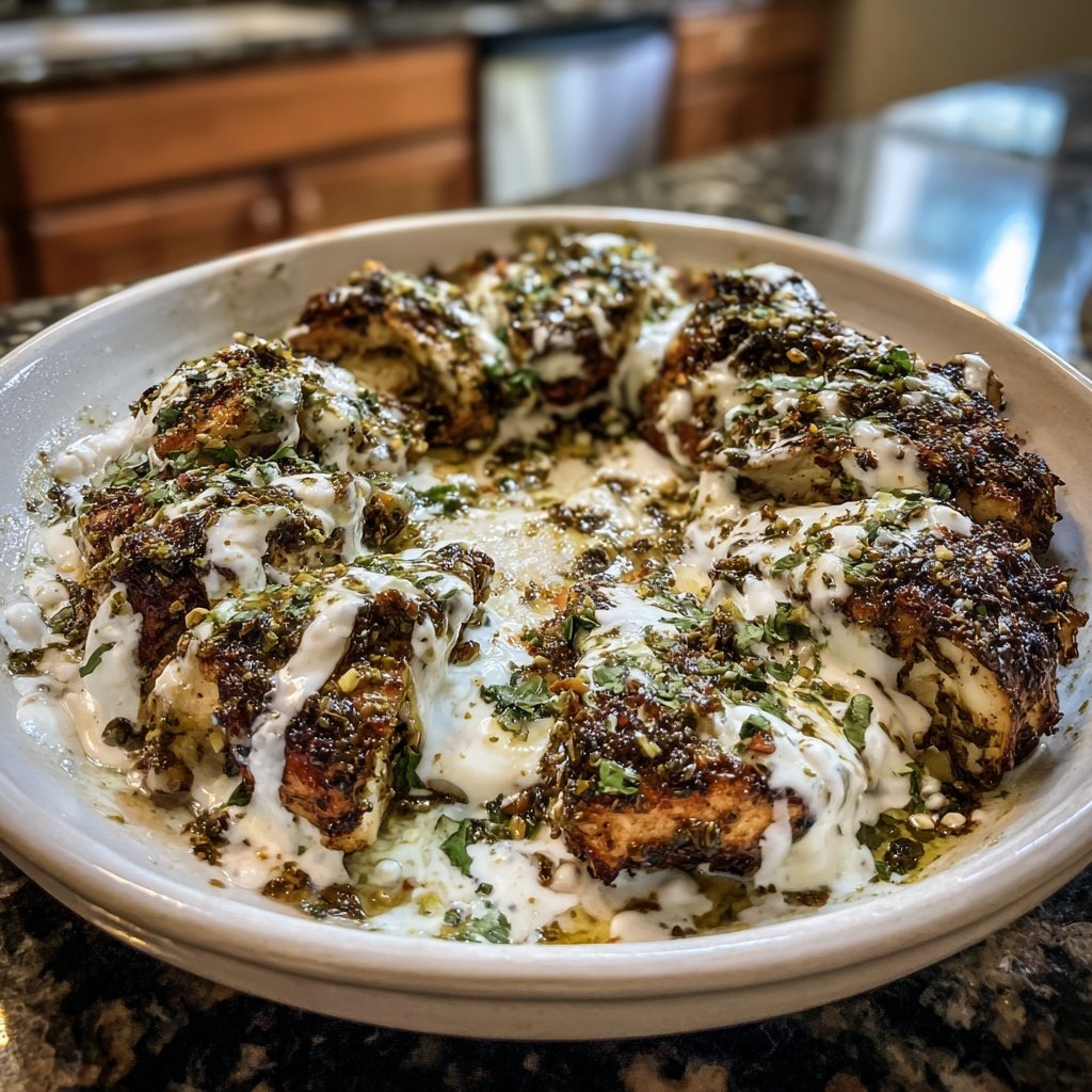 Zaatar Chicken with Yogurt