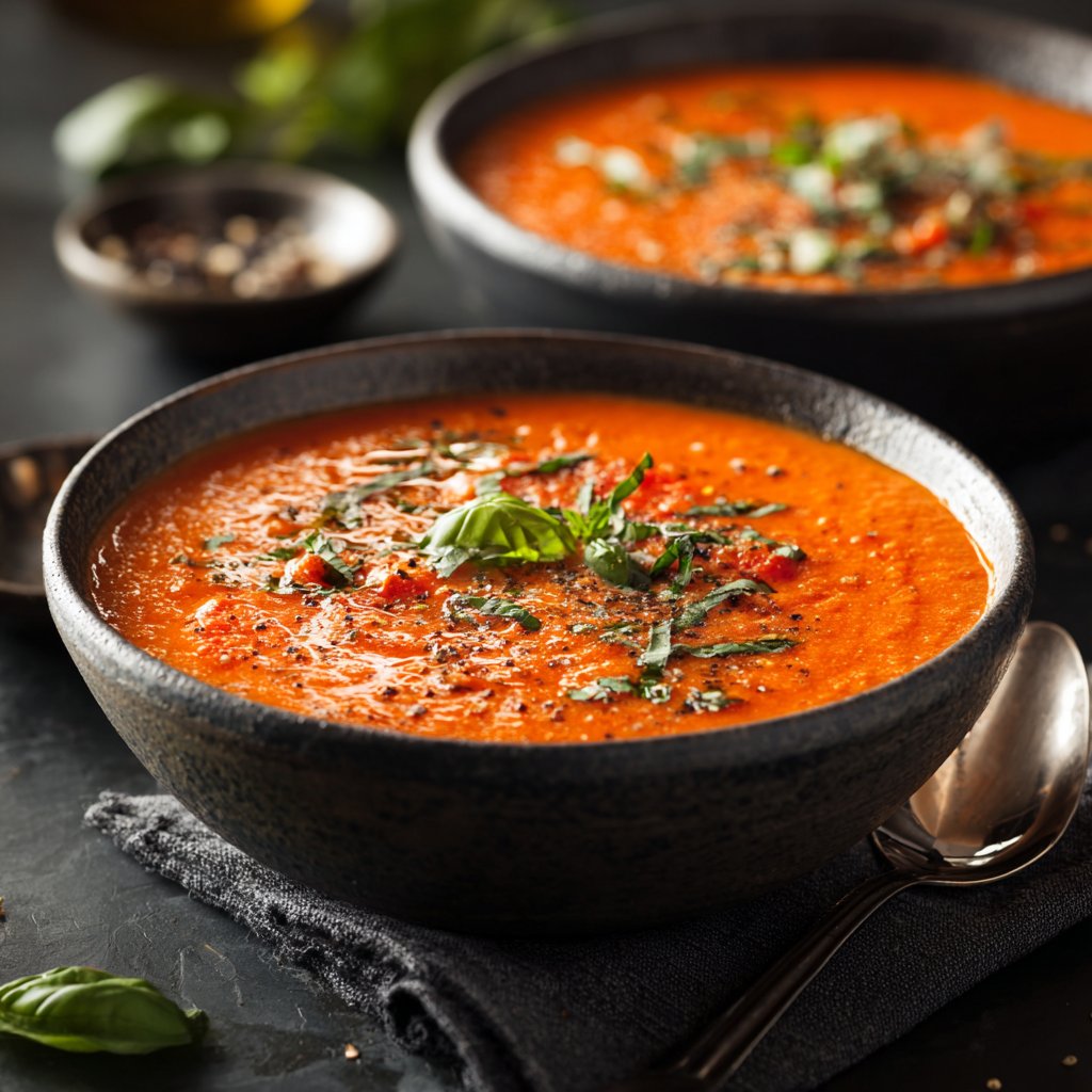 Creamy Tomato Basil Soup
