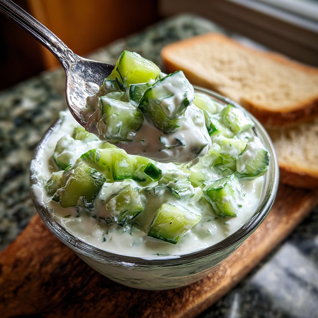 Crunchy Cucumber Yogurt Raita